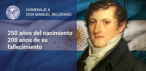 Homenaje de ANCE a Manuel Belgrano